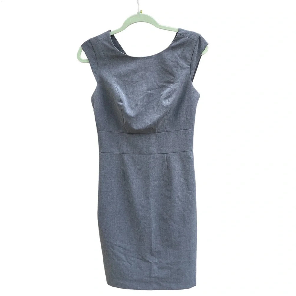 THE LIMITED GRAY CAREER SHEATH DRESS